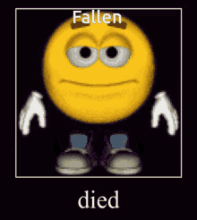 died fallen