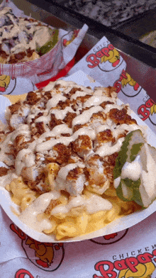 Fried Chicken Mac And Cheese Macaroni And Cheese GIF