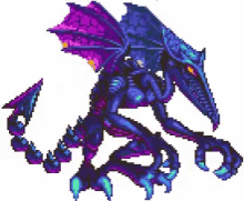 Ridley Metroid GIF - Ridley Metroid Fly GIFs