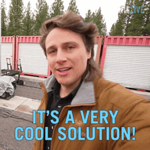 It'S A Very Cool Solution Michael Downie GIF - It'S A Very Cool Solution Michael Downie Downielive GIFs