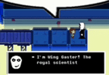 Wing Gaster GIF