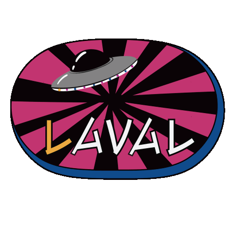 Laval Ufo Sticker
