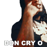 Don Cry O Burna Boy Sticker - Don Cry O Burna Boy Last Last Song Stickers