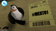 mexto1 mex multiversx meme penguin