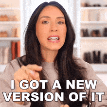 I Got A New Version Of It Shea Whitney GIF - I Got A New Version Of It Shea Whitney I Got The Latest Version Of It GIFs