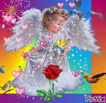 s%C3%BC%C3%9Fer engel angel cute sparkle hearts