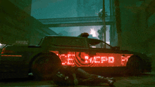 Cop Car Cyberpunk 2077 GIF - Cop Car Cyberpunk 2077 Trouble GIFs