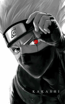 anime, kakashi hatake and naruto gif - image #6168143 on