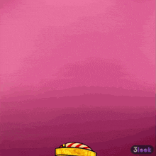 a cartoon of a horse wearing a striped head scarf and a crown with the words 3look below it