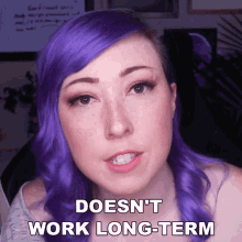 Doesnt Work Long Term Ashni GIF - Doesnt Work Long Term Ashni This Cant Go On Forever GIFs