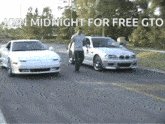 a sign that says join midnight for free gts