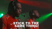 Stick To The Same Thing Giants Gaming GIF - Stick To The Same Thing Giants Gaming Giants GIFs