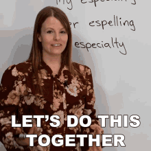 Lets Do This Together Emma GIF - Lets Do This Together Emma Engvid GIFs