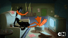 Holgazaneando Pato Lucas GIF - Holgazaneando Pato Lucas Looney Tunes GIFs