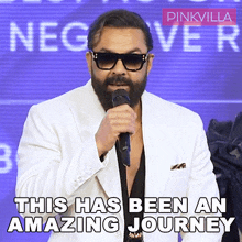 This Has Been An Amazing Journey Bobby Deol GIF - This Has Been An Amazing Journey Bobby Deol Pinkvilla GIFs
