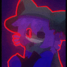 a purple background with a silhouette of a person dancing