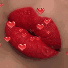 Lips Hearts GIF - Lips Hearts Kisses GIFs