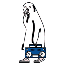 Radio Sticker GIF - Radio Sticker Bboy GIFs