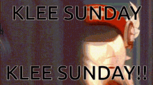 Klee Sunday GIF - Klee Sunday GIFs