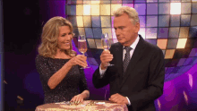 Wheel Of Fortune Pat And Vanna GIF