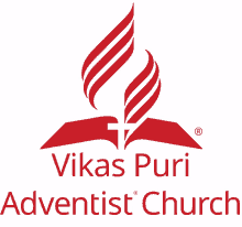 happy sabbath logo vikas puri adventist church