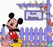 Mickey Good Morning GIF - Mickey Good Morning GIFs