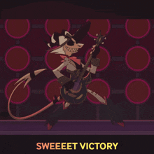 Sweet Victory Striker GIF - Sweet Victory Striker Helluva Boss GIFs