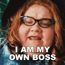 I Am My Own Boss Nannymaw GIF - I Am My Own Boss Nannymaw Im The Boss GIFs