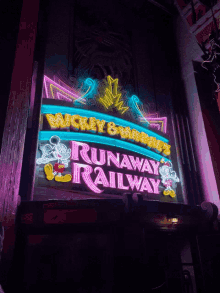 disney world disney hollywood studios runaway railway mickey mouse