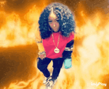 Missy Elliott Fire GIF - Missy Elliott Fire Hip Hop GIFs