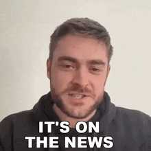 Its On The News Lewis Jackson GIF - Its On The News Lewis Jackson Cryptolewlew GIFs