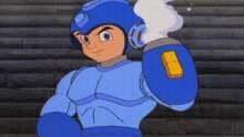 Mega Man Blow Smoke GIF - Mega Man Blow Smoke Smoke GIFs
