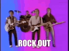 Rock Out Rock GIF - Rock Out Rock Rockon GIFs