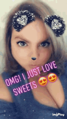 Flip Mode Sweets GIF - Flip Mode Sweets Cleavage GIFs