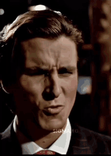 Patrick Bateman Sigma GIF - Patrick Bateman Sigma Yes GIFs
