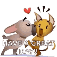 Kisses Have A Great Day GIF