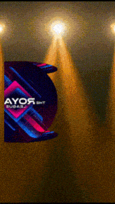 the word ayos that is on a graphic