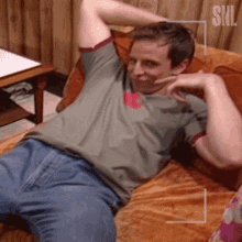 Act Silly Seth Meyers GIF - Act Silly Seth Meyers Saturday Night Live GIFs