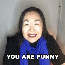 You Are Funny Emily Kuroda GIF - You Are Funny Emily Kuroda Cameo GIFs