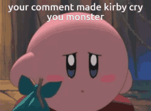 Kirby Cry Kirby Sad GIF - Kirby Cry Kirby Sad Kirby GIFs