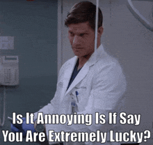 Greys Anatomy Atticus Lincoln GIF - Greys Anatomy Atticus Lincoln Extremely Lucky GIFs