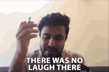 there was no laugh there abish mathew not funny not amusing no sense of humor