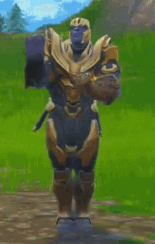 Fortnite Thanos GIF - Fortnite Thanos Dance GIFs
