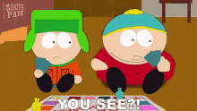 this is just what ive been talking about you see eric cartman kyle broflovski south park s4e6