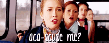 Aca-scuse Me? - Pitch Perfect GIF - Pitch Perfect Anna Camp Excuse Me GIFs