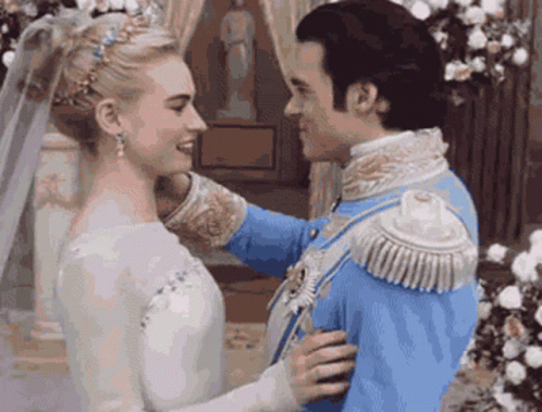 Cinderella And Prince Charming Kissing GIFs | Tenor