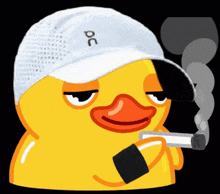 Smoking Duck Iga GIF