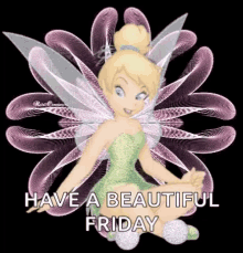 Tinker Bell Have A Beautiful Friday GIF - Tinker Bell Have A Beautiful Friday Tgif GIFs