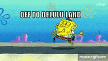 Delulu Delulu Land GIF - Delulu Delulu Land Skipping GIFs