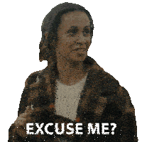 Excuse Me Emmy Sticker - Excuse Me Emmy Bodkin Stickers